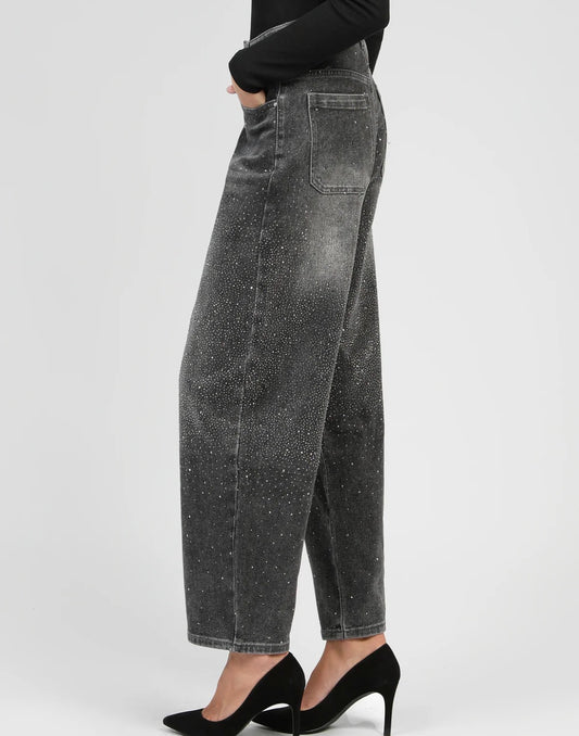 Ange jeans strass Palone