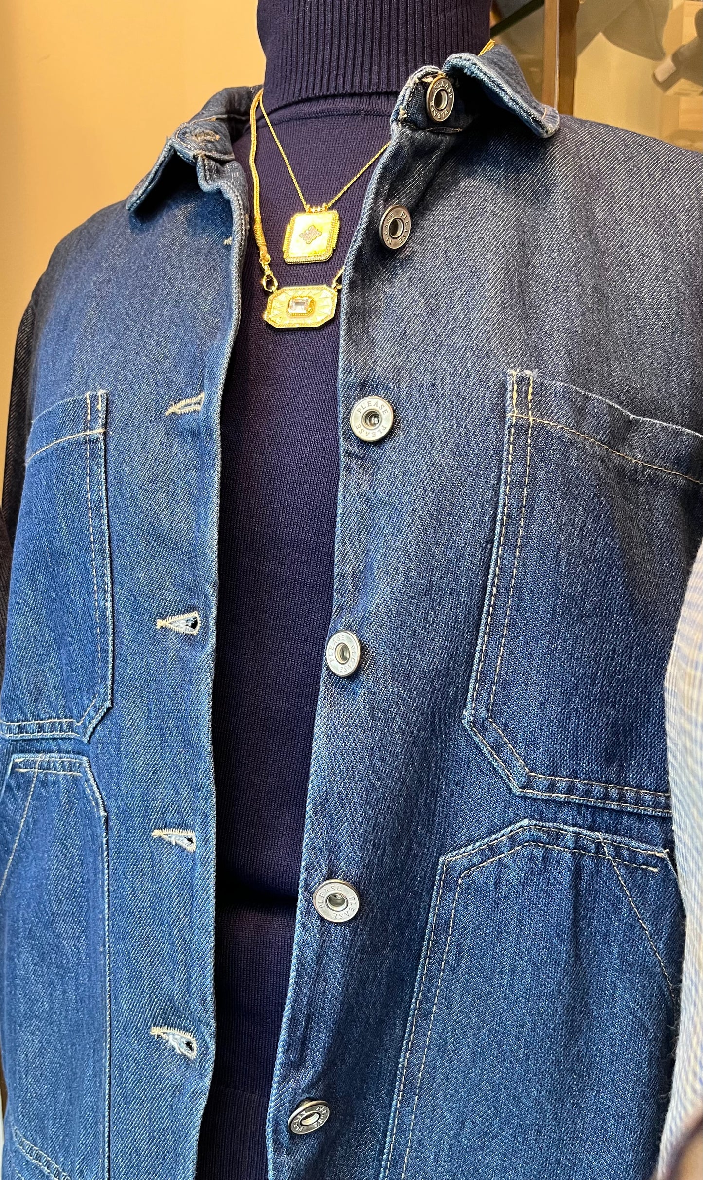 Blouson en jean Please