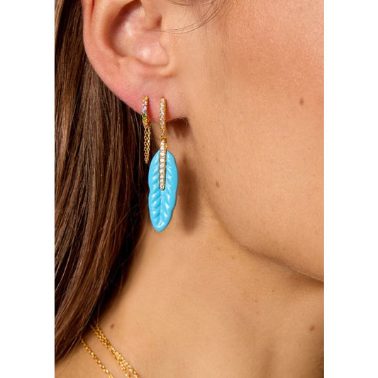 Mya-Bay Plume Turquoise