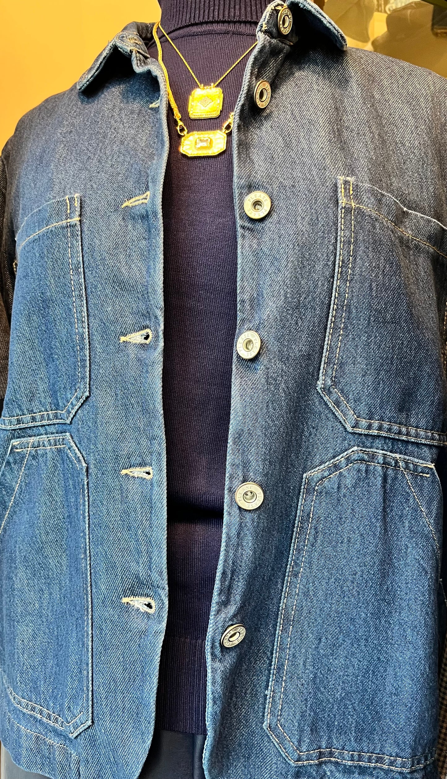 Blouson en jean Please