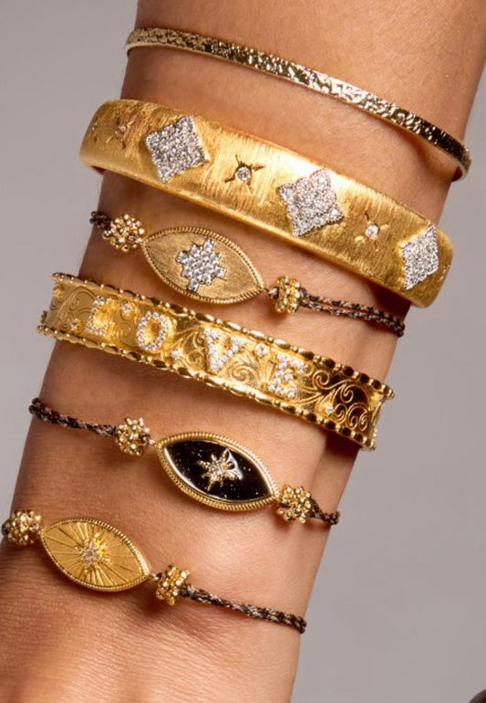 Bracelet ajustable Diwali iris Mya-Bay