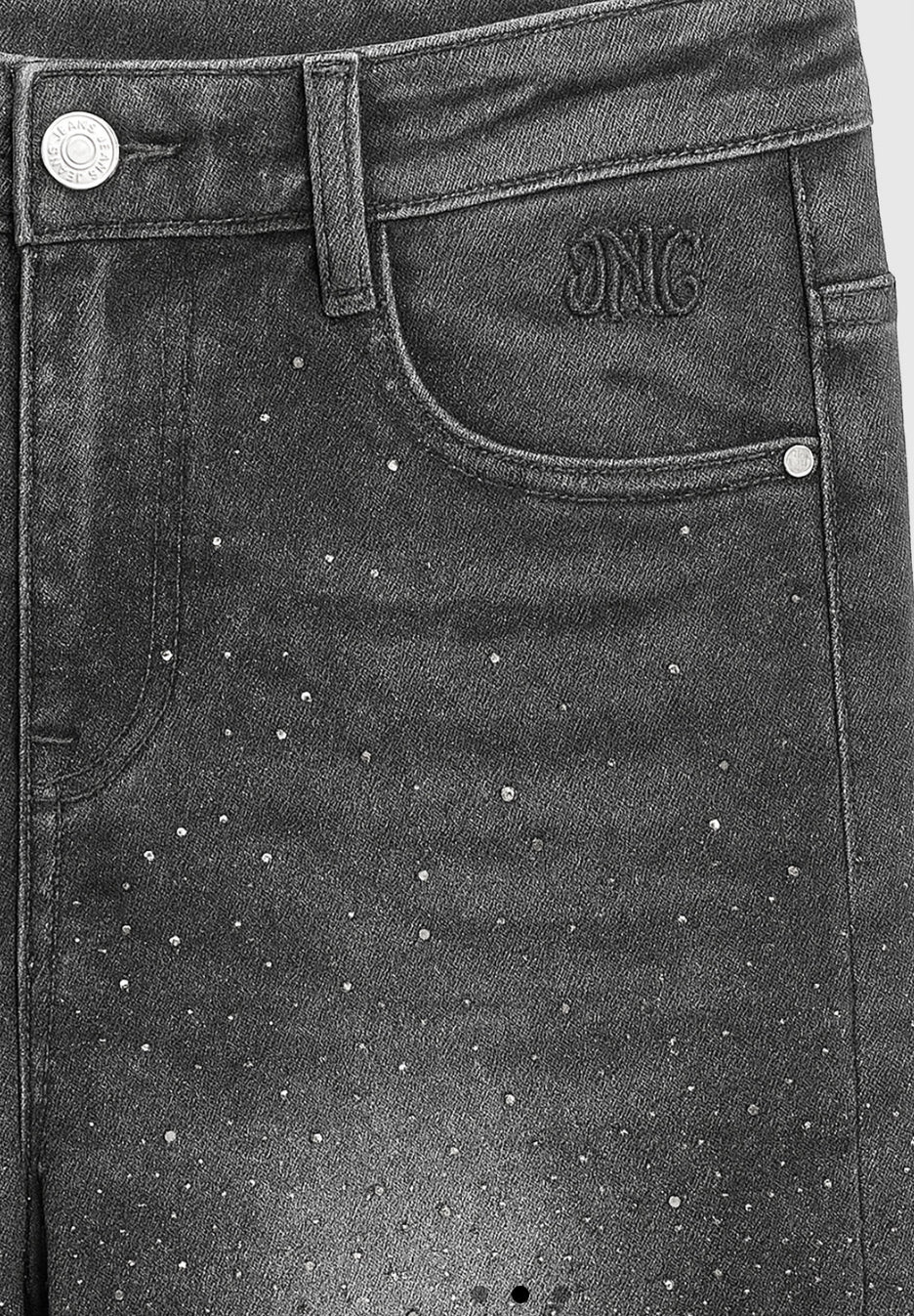 Ange jeans strass Palone