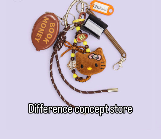 Bag Charm Holy Kitty Schouia | Bijou de Sac Kawaii Spirituel
