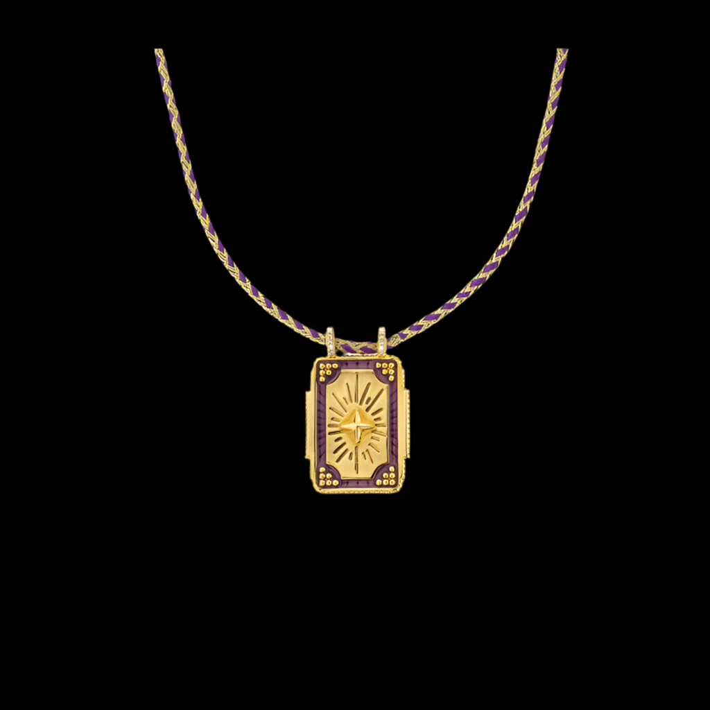 Mya-Bay collier Purple Mystic Twice bohème