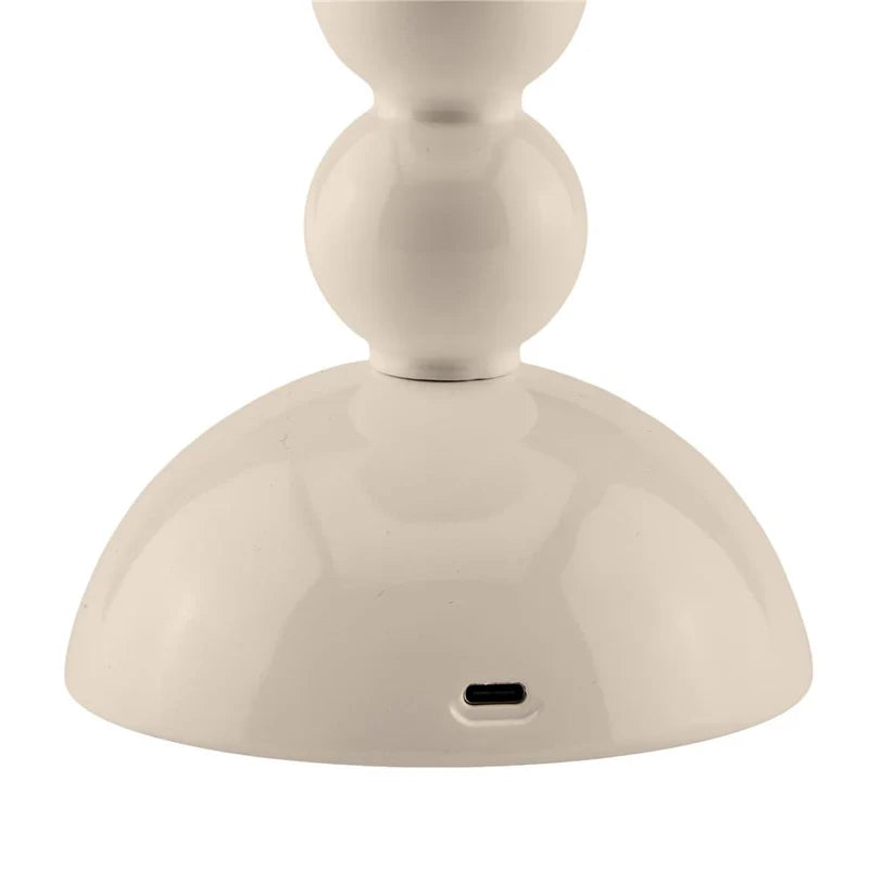 LAMPE LED BOBBIN cappuccino - ADDISON ROSS