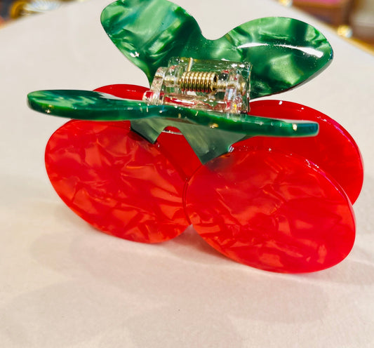 Pince à cheveux Cherry Crush