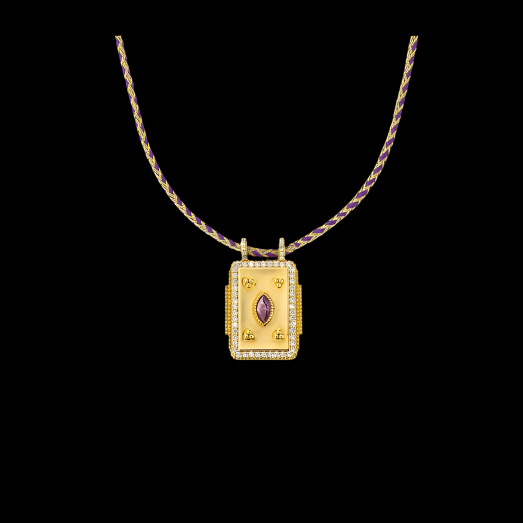 Mya-Bay collier Purple Mystic Twice bohème