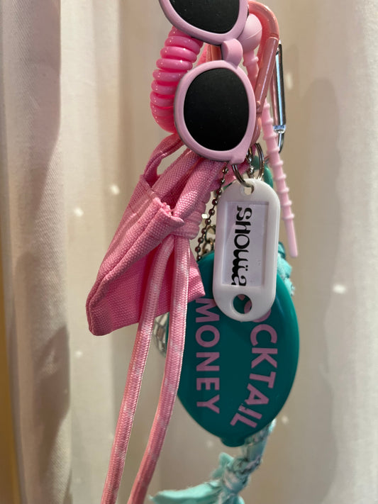 Bag Charm Cocktail Shouia | Bijou de Sac Festif et Original