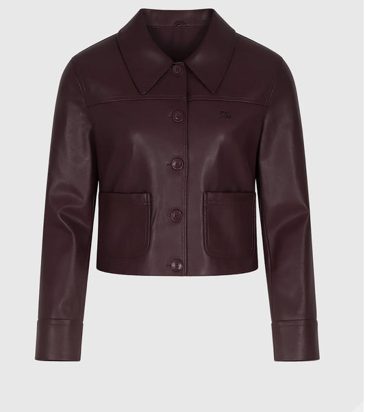 Blouson Claudiane wine
