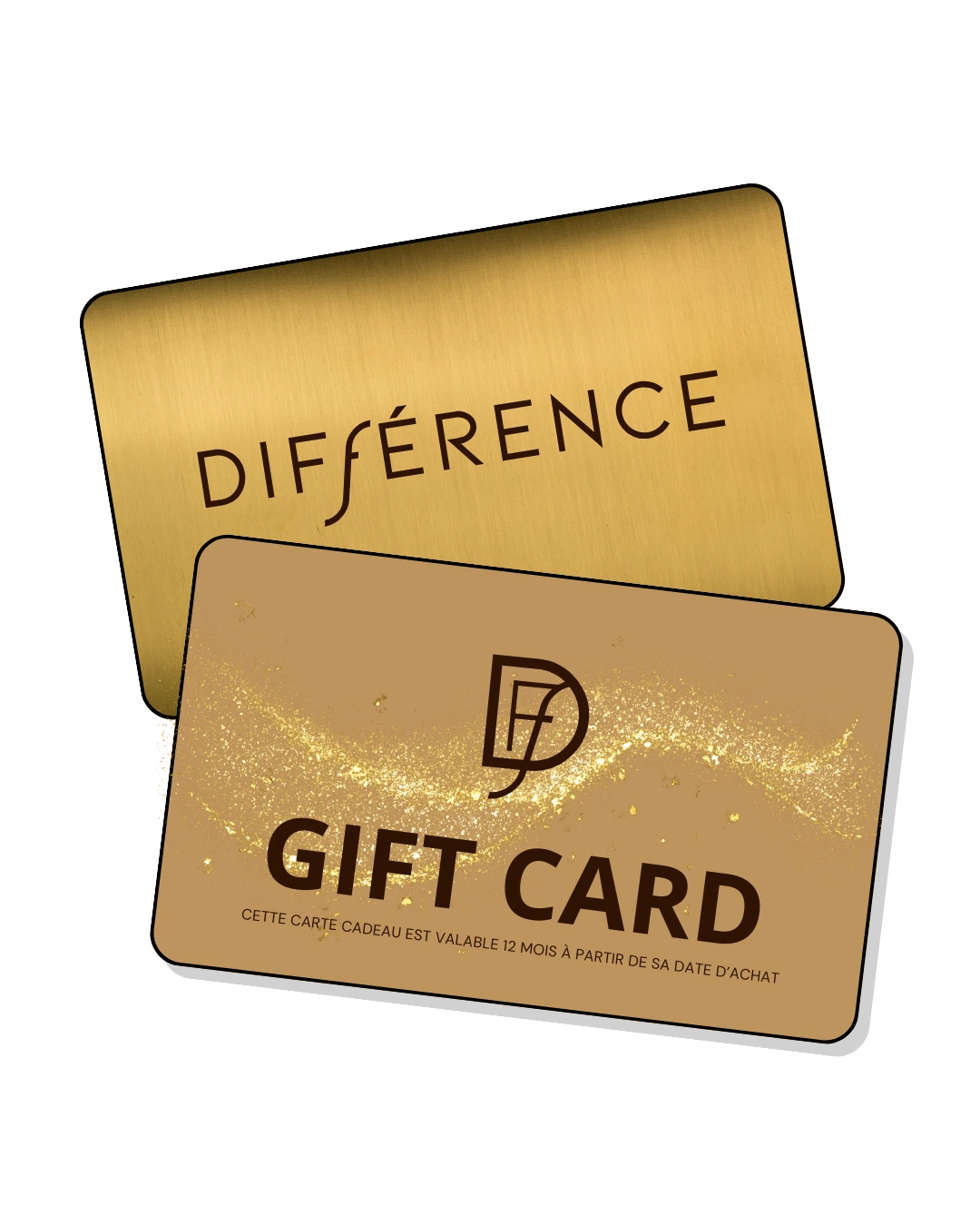 Carte-cadeau DIFFERENCE