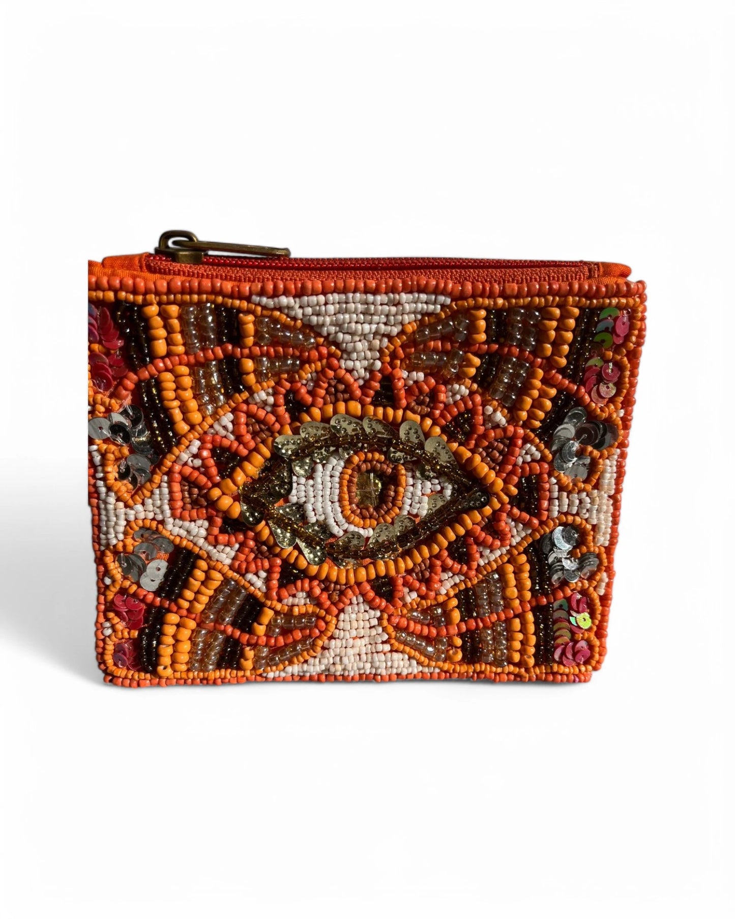 PETITE POCHETTE EN PERLES ET SEQUINS