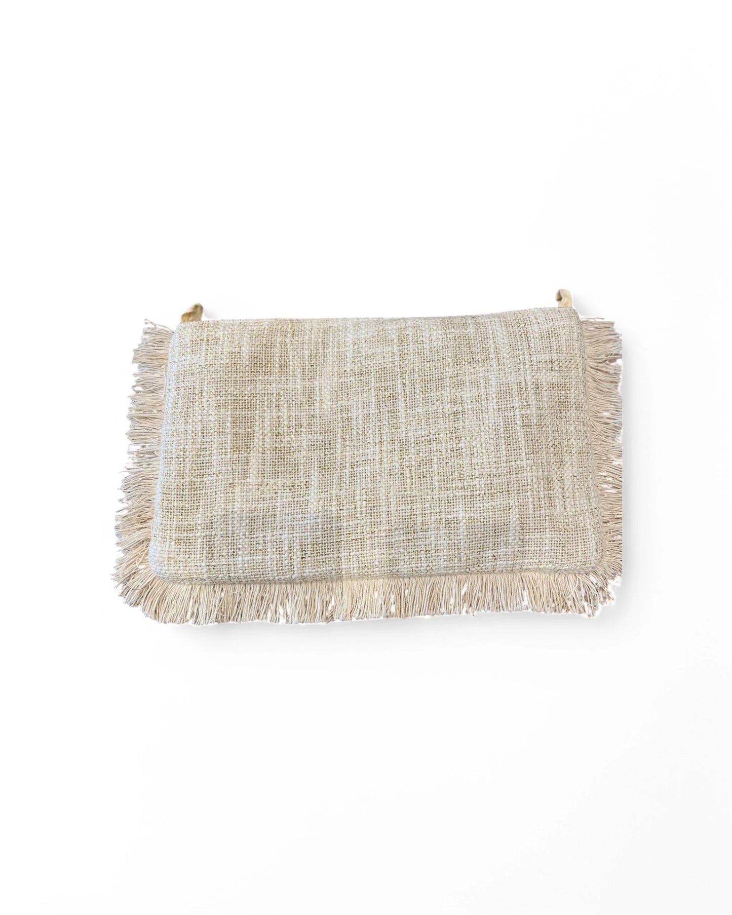 POCHETTE PERLES AVEC BANDOULIERE