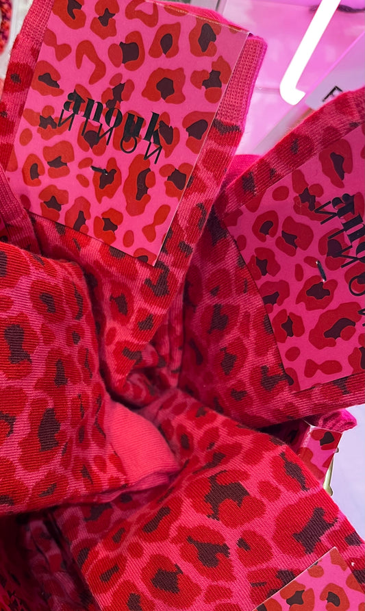 Chaussettes Léopard kaki