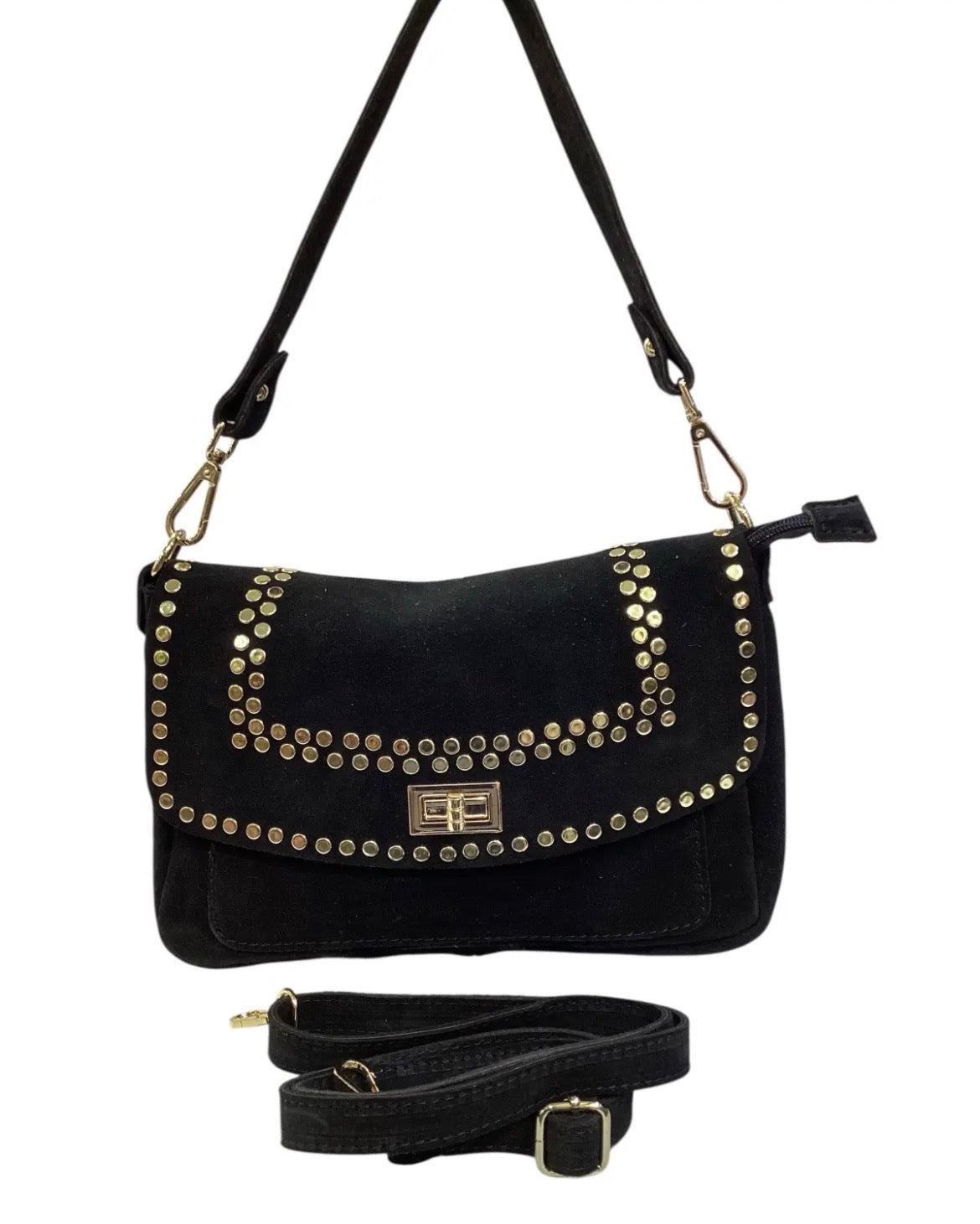 Sac clouté en cuir différence conceptstore