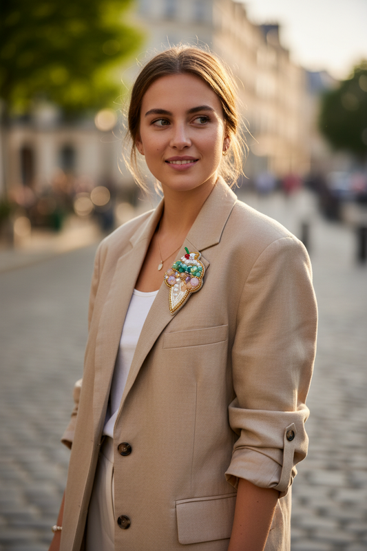 Broche Glace Gelato Girl – Lifestyle