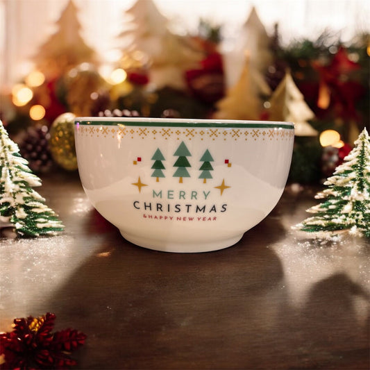 Bols de Noël illustrés-idée cadeau cocooning