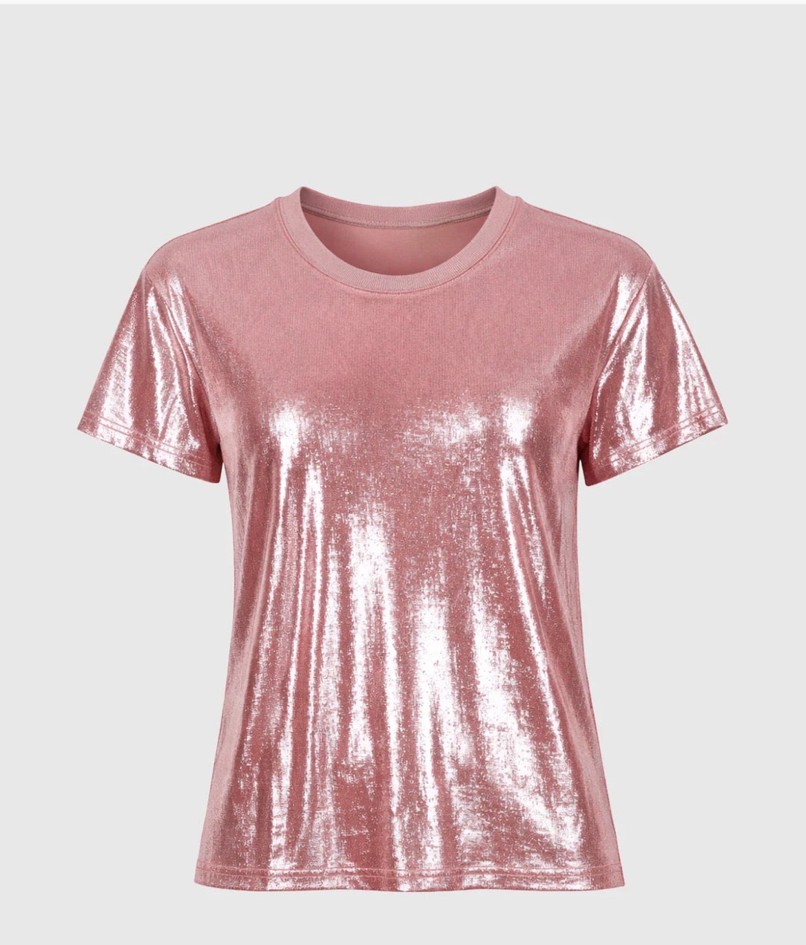 Tee-shirt Aliza métallisé Glow