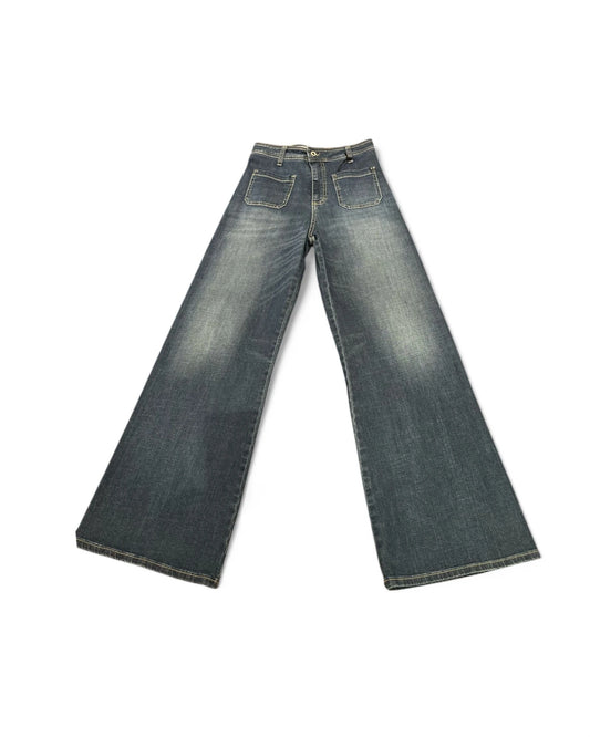 JEANS LARGE POCHE PLAQUEES - PLEASE