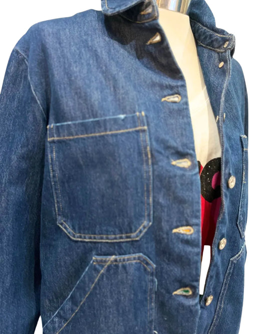 BLOUSON DENIM - PLEASE