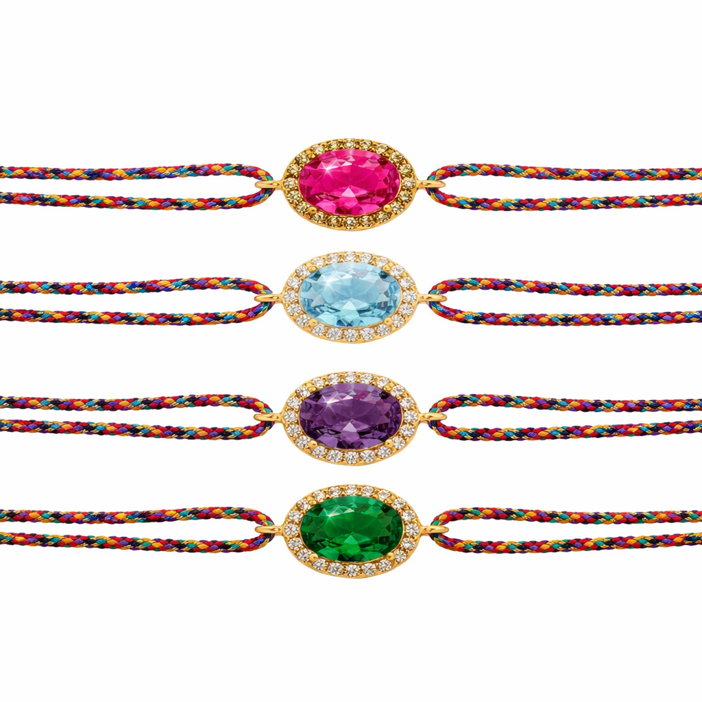 Bracelet Green Dynasty Pierre Verte Ajustable – Mya Bay | Zircons Cordon Femme