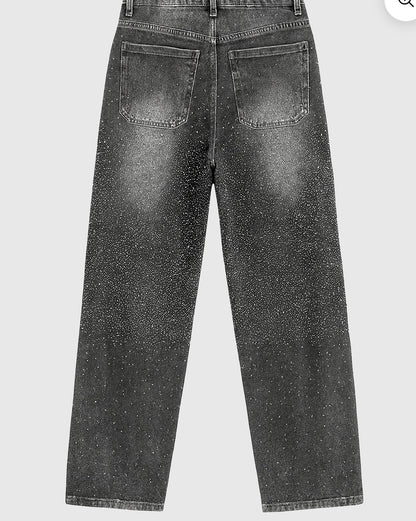 Ange jeans strass Palone