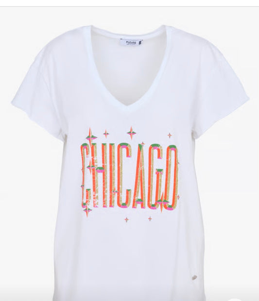 Tee-shirt Chicago -l’icône urbaine qui électrise le look