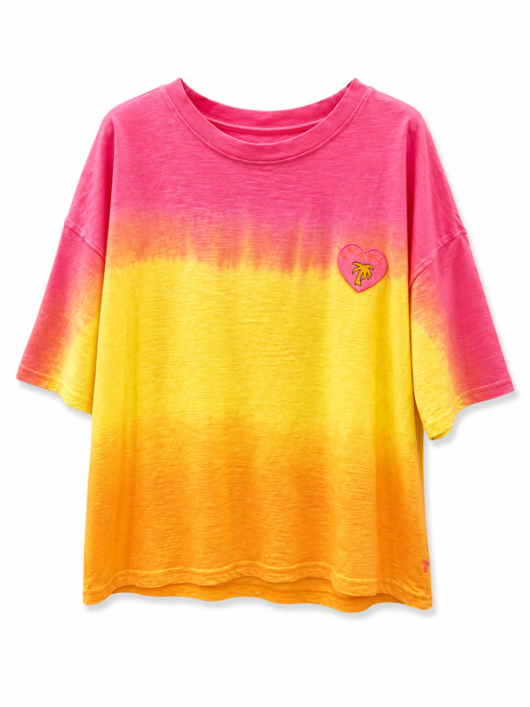 T-Shirt Loose Tie & Dye Sunset – 100% Coton | ONE TEE