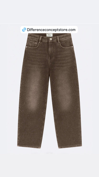 Ange jeans strass Palone