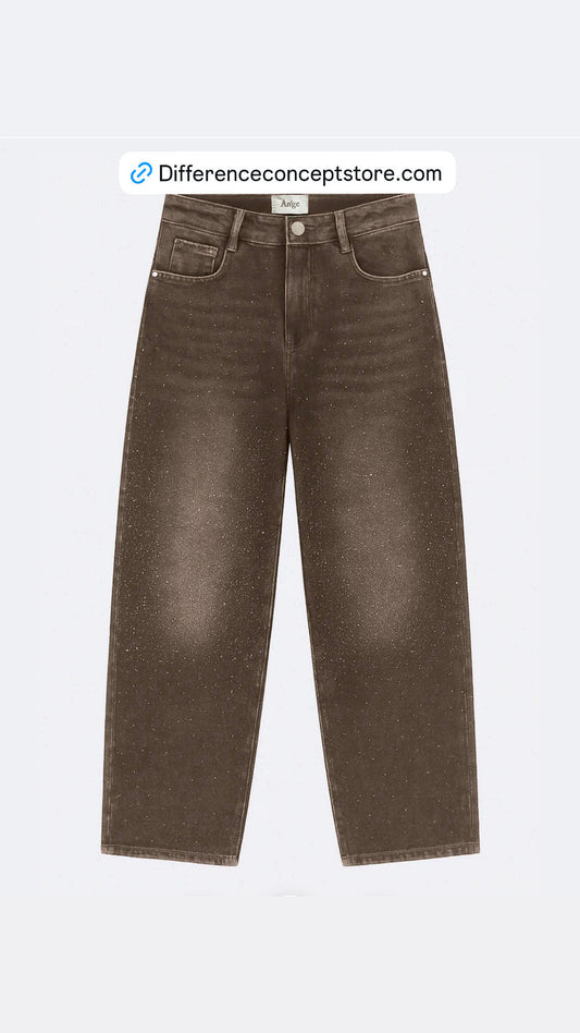 Ange jeans strass Palone