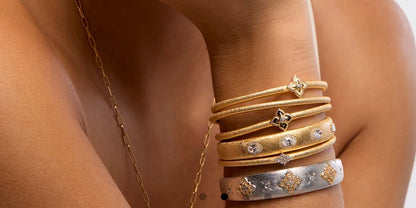 Bracelet Jonc Little Cuff Doré Minimaliste – Mya Bay | Manchette Fine Femme