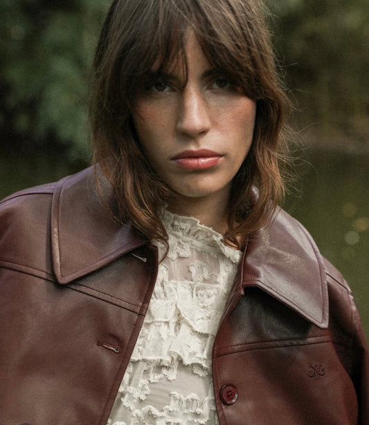 Blouson Claudiane wine