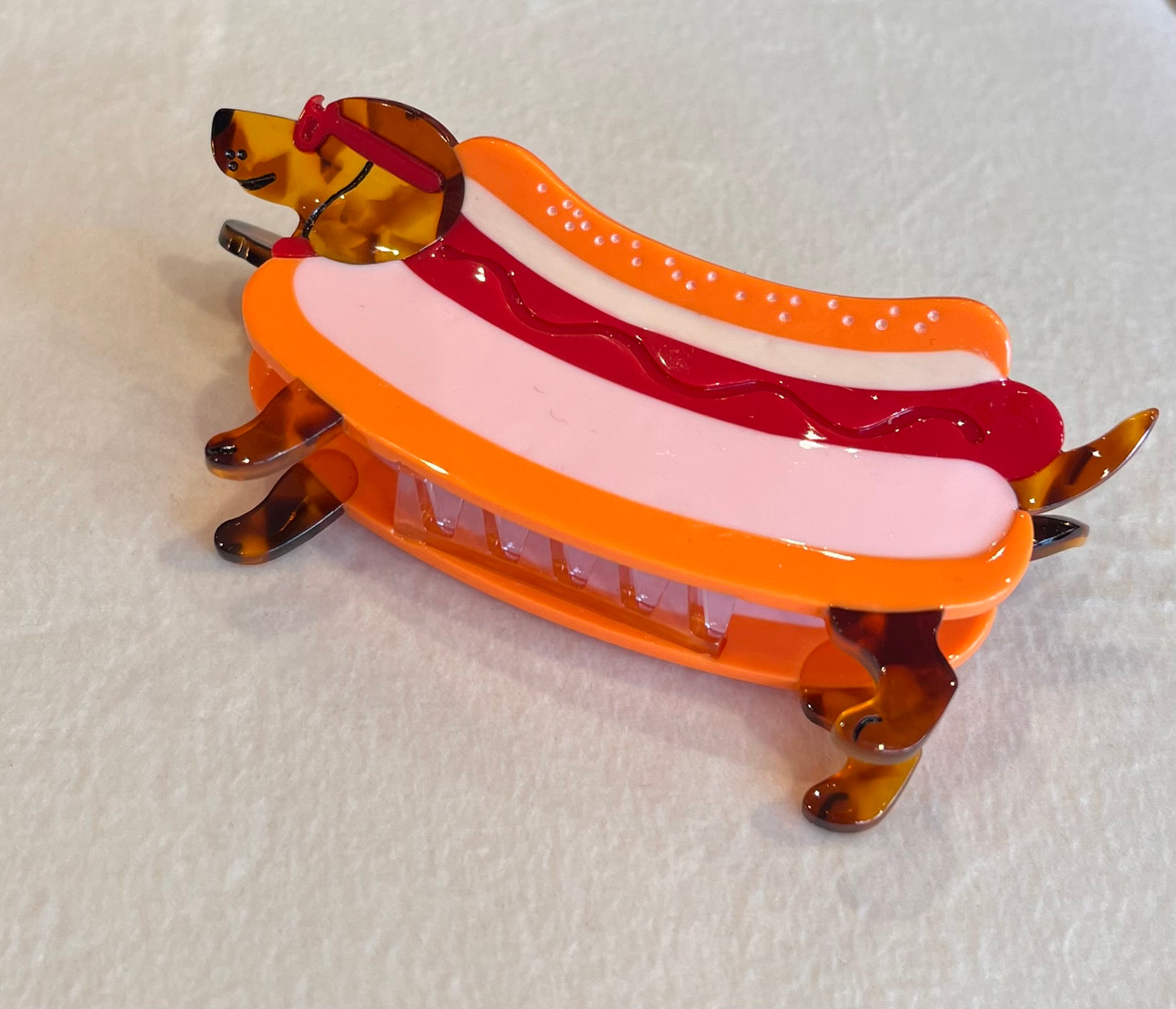 Pince à cheveux Hot dog PoP