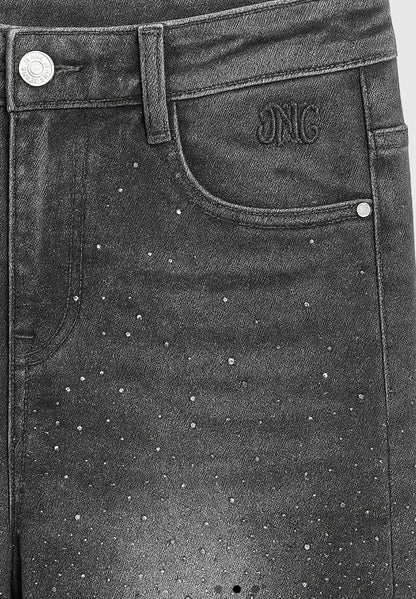 Ange jeans strass Palone