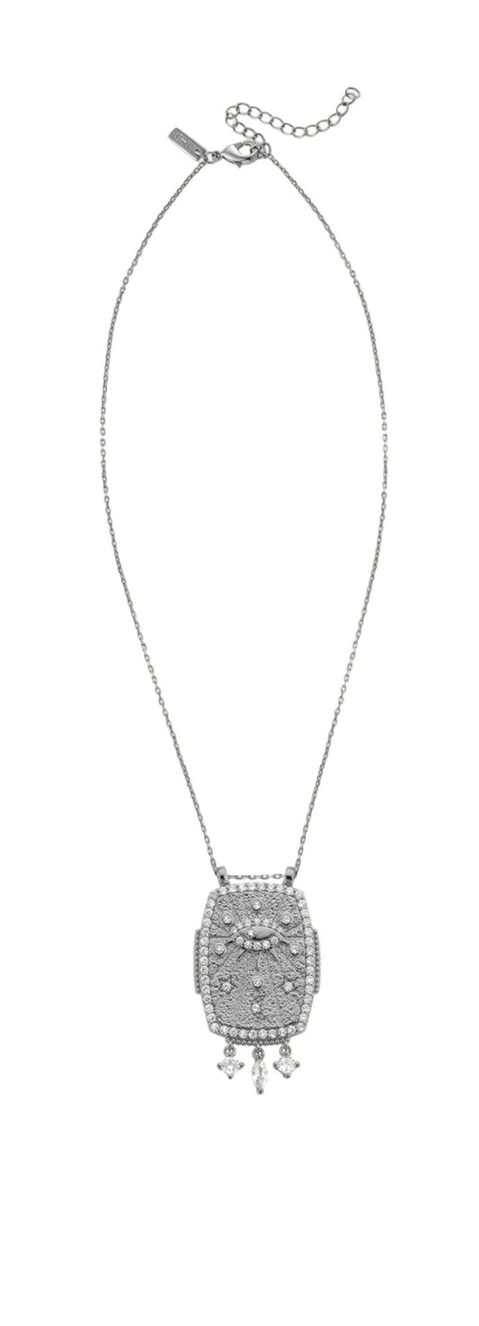 Collier concstellation Bohème argenté Mya-Bay