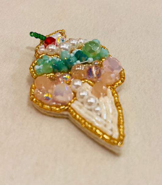 Broche glace Gelato Girl -le crush le plus sweet de la saison