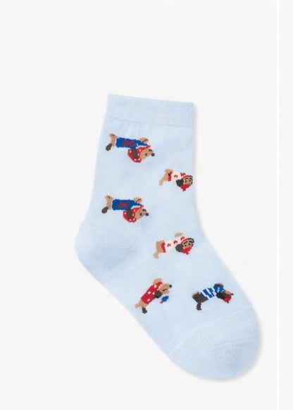 Chaussettes teckel femme
