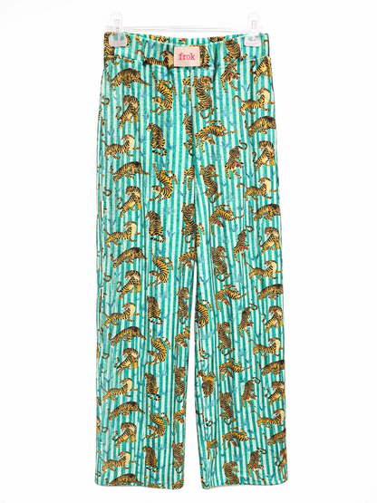 Pantalon Éponge imprimé tigre-longewear chic Femme | DIFFÉRENCE Concept Store