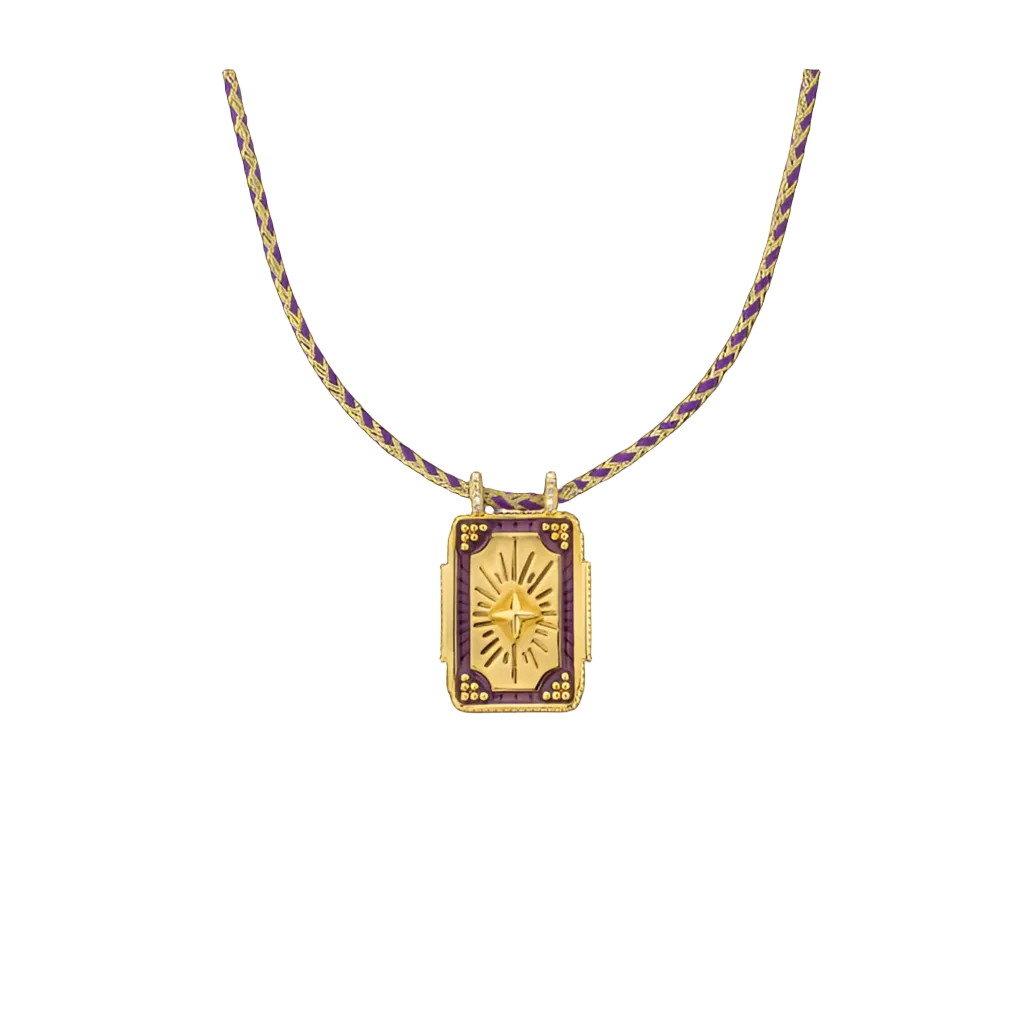 Mya-Bay collier Purple Mystic Twice bohème