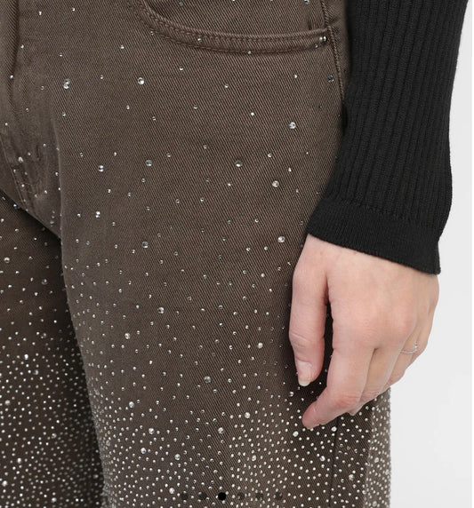 Ange jeans strass Palone