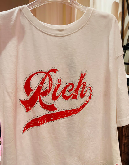 Tee-shirts RICH -Le Statement tee qui attire tous les regards