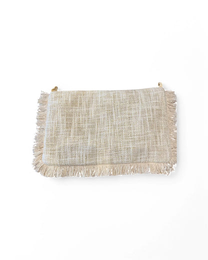 POCHETTE PERLES AVEC BANDOULIERE