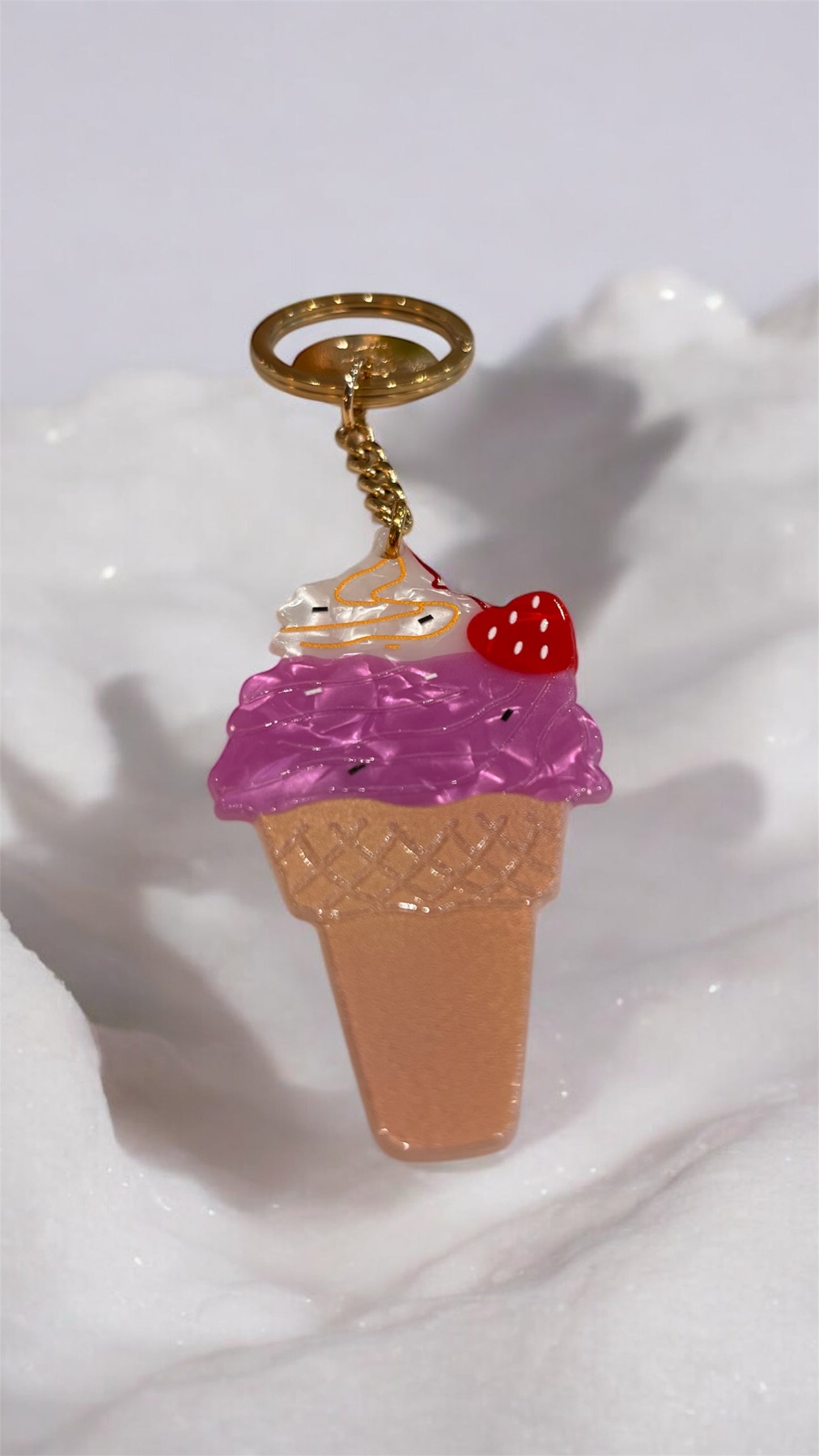 Le crush givrée porte-clé