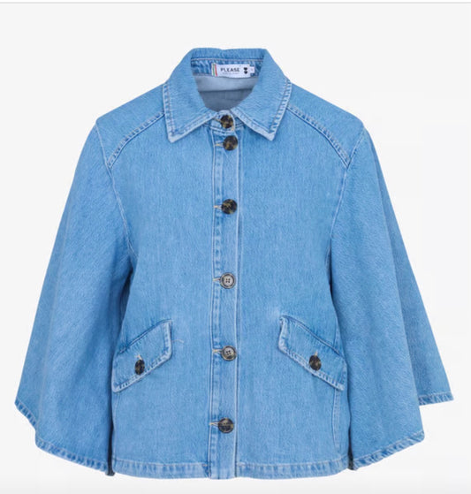 Veste Denim bleu clair - capsule Summer premium