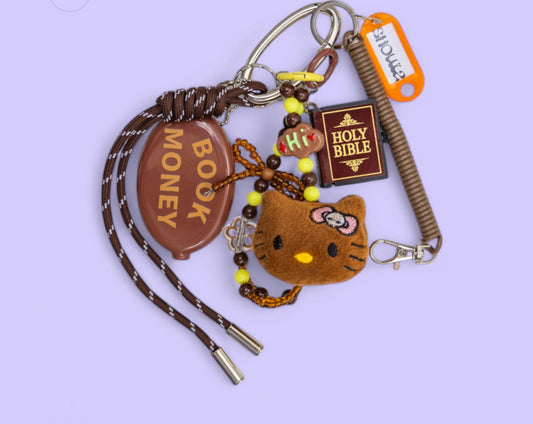 Schouia Holy Kitty charm