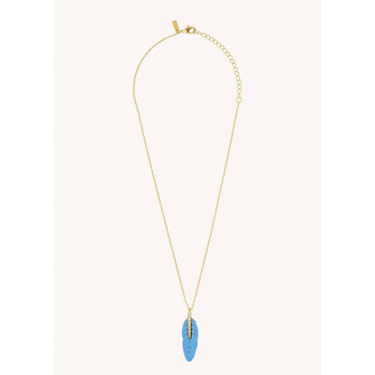 Mya-Bay Collier Turquoise Plume