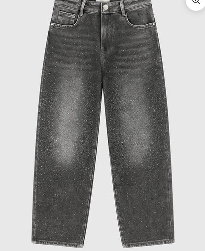 Ange jeans strass Palone